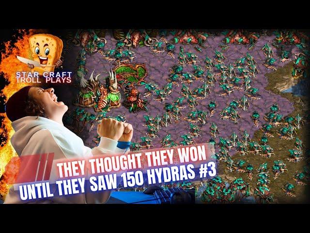 StarCraft Troll Plays  |  Using 150 Hydralisks to Kill Players #3 |  How To Gameplay