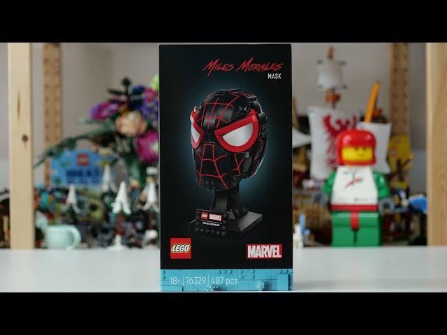 LEGO Marvel Super Heroes 76329 Miles Morales Mask Speed Build