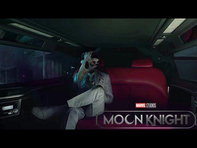 Khonshu with Mr knight costume - End Credits | Moon Knight Episode 6