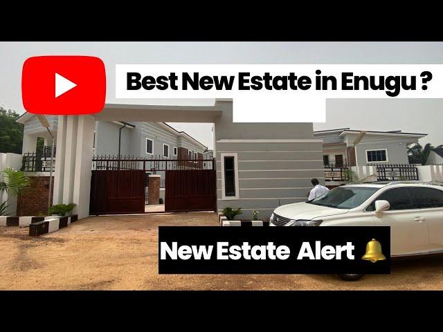 Drivethrough to a New Mini Estate in Enugu | Enugu Real Estate | House For Sale in Enugu