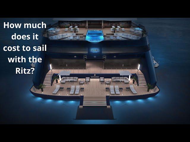 How much does it cost to sail with the Ritz Carlton Yacht Collection?