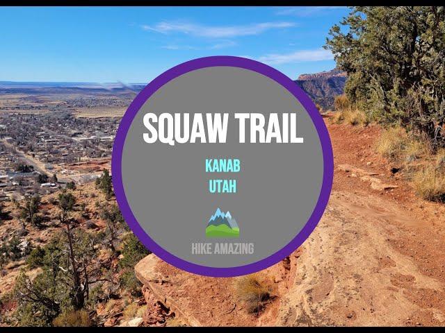 Hiking Squaw Trail in Kanab, Utah