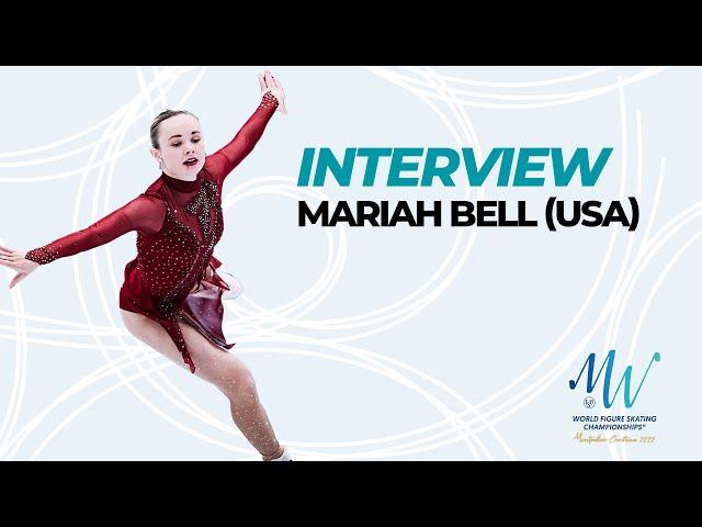 Interview: Mariah Bell (USA) | Montpellier 2022 | #WorldFigure