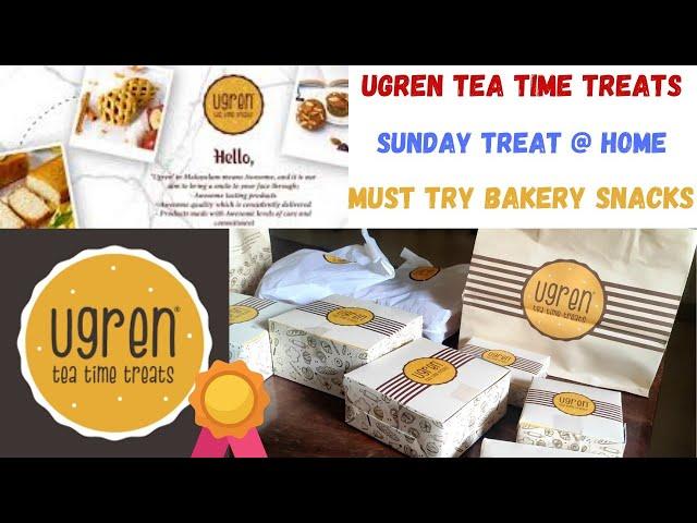 Ugren Tea Time Treats Bakery review | Our Sunday treat | Must try Puffs, pies, brownies, cakes Yummy