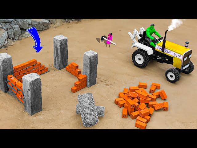 Top 4 DIY Tractor livestock penmaking science project | Construction Science Project