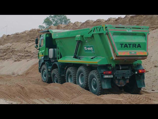 TATRA PHOENIX 10x10 - sandpit operation