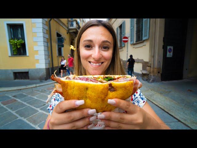 ITALIAN STREET FOOD in MILAN  #1 Panzerotti, Panini and Tiramisu in Milano, Italy!