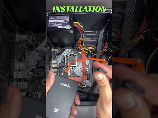Matrix SATA SSD Unboxing | Quick Install in 45 Secs!