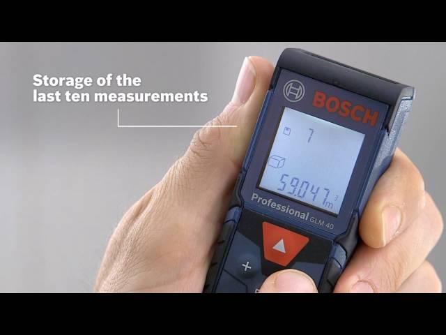 Bosch GLM 40 Professional Laser Measure