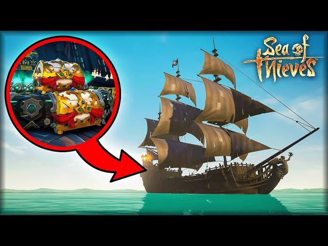 LOOT STACKING on the BLACK PEARL in Sea of Thieves