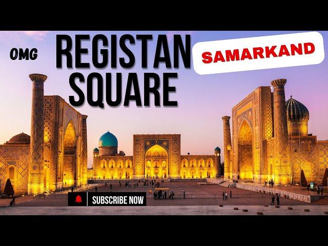 Registan Square Samarkand #uzbekistan #video #viral #vlog  #islam #okayletsgo24