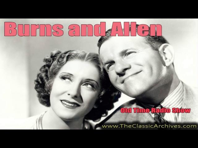 Burns & Allen, Old Time Radio, 410224   Gracie Is Late for Show