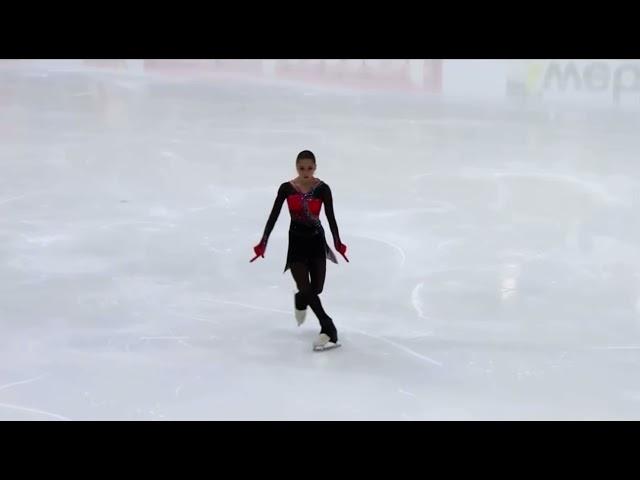 Kamila Valieva. Free Program. Finlandia Trophy 2021. 2 World Records 