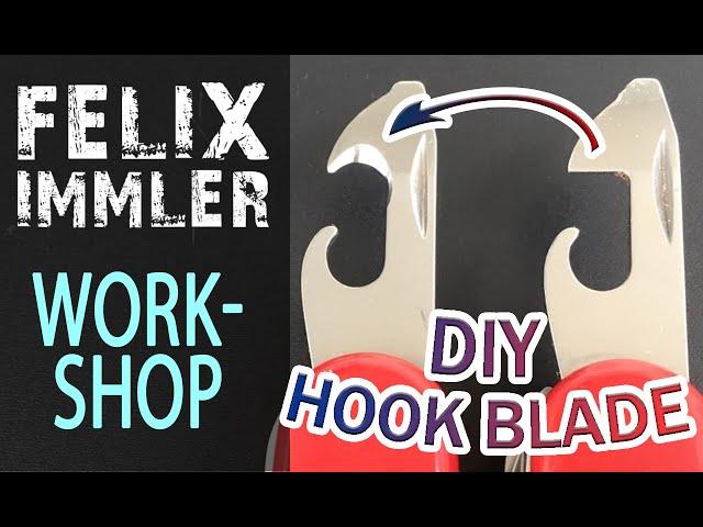 The Hook Blade Trick - Swiss Army Knife modification - Victorinox custom & maintenance (20/25)