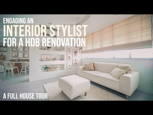 Visiting our friend who engaged an Interior Stylist for HDB renovation | A Full House Tour