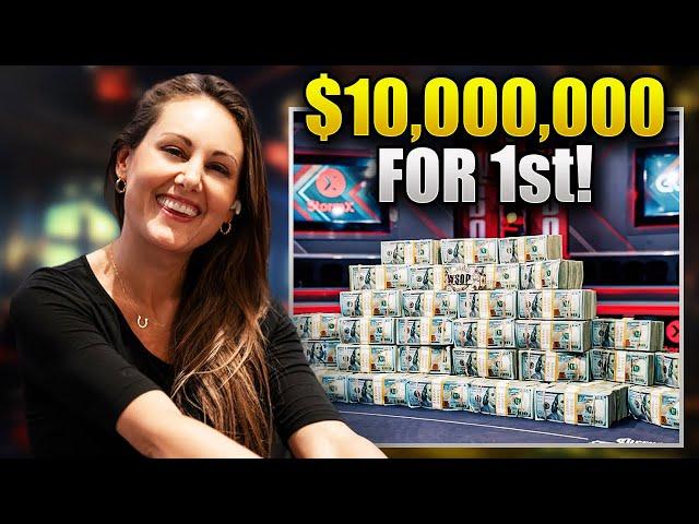 $10,000 WSOP MAIN EVENT! BEST tourney of the YEAR! Poker Vlog