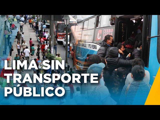 PARO DE TRANSPORTISTAS EN VIVO: ASÍ LUCEN LAS CALLES TRAS MOVILIZACIONES EN LIMA Y CALLAO