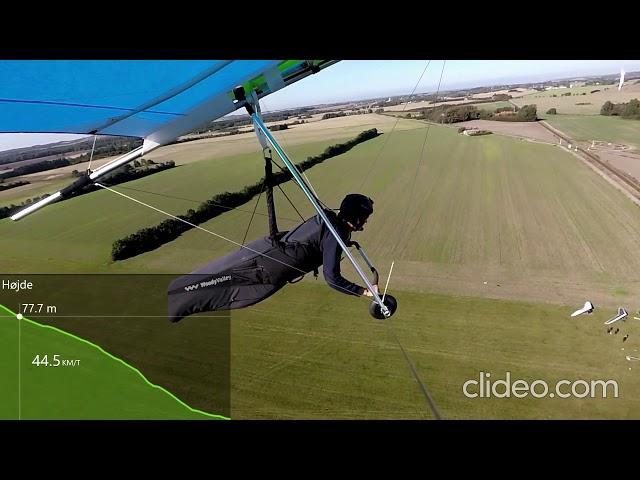 Hang glider landings