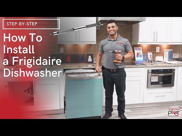 How To Install A Frigidaire Dishwasher - Installation