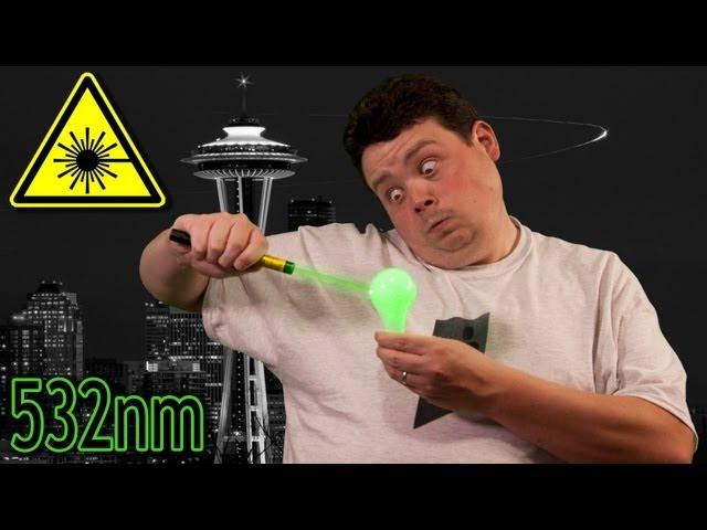 Epic Wicked Lasers Nano 532nm Green Laser Pointer Review - Fantastic Handheld Laser! - @Barnacules