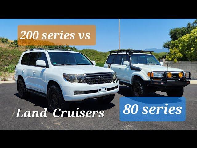 80 vs 200 Series - Which Land Cruiser would you get