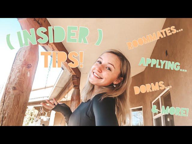 INSIDER TIPS!〡Applying, Dorms, Roommates〡Colorado State University 〡Jamie Nicole