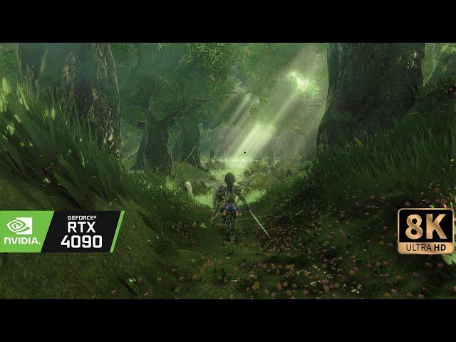 [8K60] 8K Zelda Botw RTX 4090 - Raytracing GI  - Ultra graphic gameplay 2022 - NEW Extreme settings