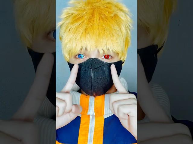 Do you my like blue or red eye️its giving me sleed #fingerdance #maskedhokage #naruto0919plays