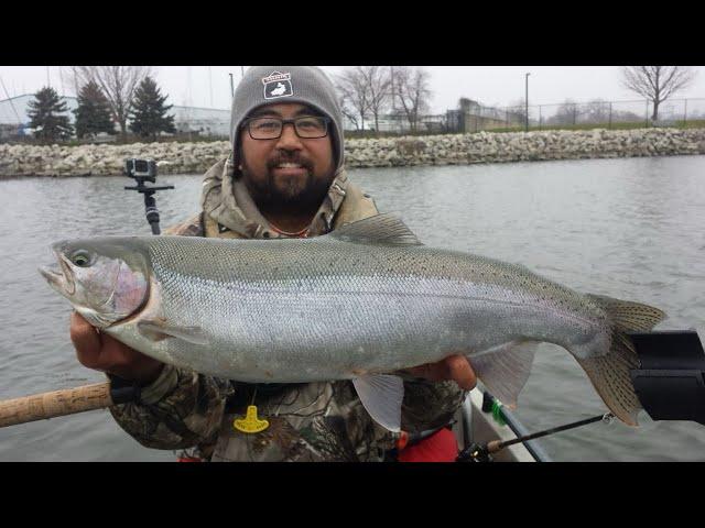  LIVE - Steelhead Through The Ice | Lake Michigan Fishing Report 12/14/24