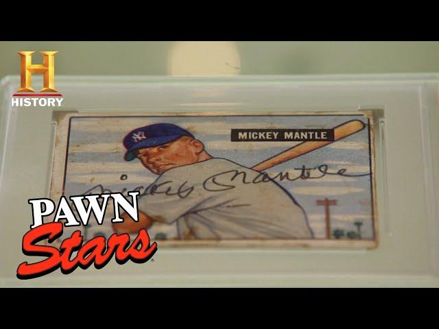 Pawn Stars: Mickey Mantle's Rookie Card (Season 16) | History