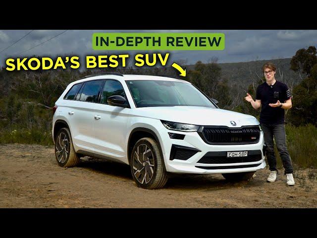 2022 Skoda Kodiaq RS Review 4K | The Audi SQ7's little brother