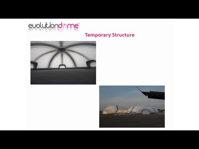 Evolution Dome Presents Largest Temporary Structure