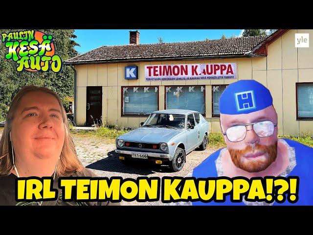 IRL Teimon Kaupalle IRL Satsumalla?!? Kesäinen pyhiinvaellus - Paulin Kesäauto w/ @PaulinPelivideot