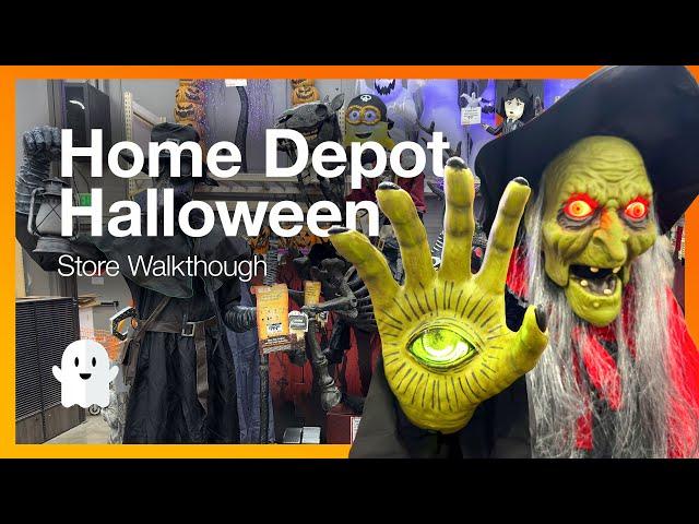 Home Depot Halloween  Animatronics, Decorations and Toys - Flagship Store Walkthrough 2024