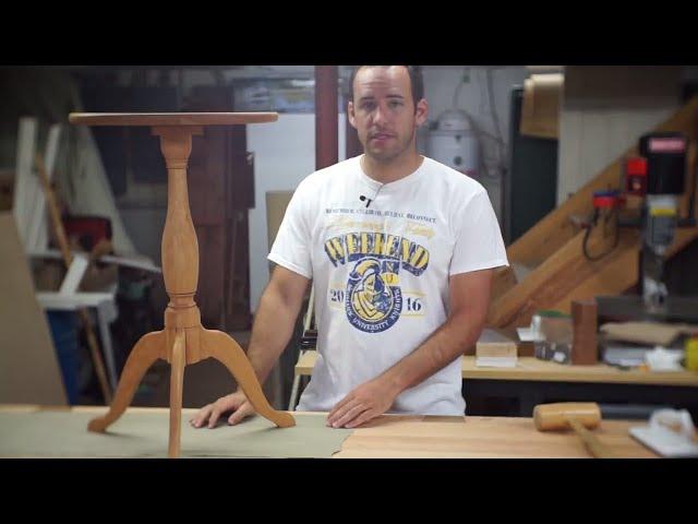 Shaker Candlestand Build video