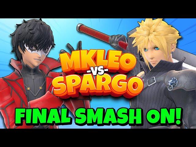 YOU NEED TO WATCH THIS SET NOW! (MkLeo vs Sparg0 with Final Smashes)