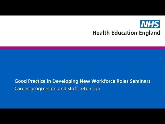 Career progression and staff retention