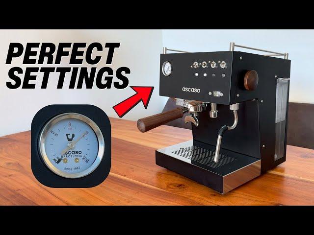 Unlock the Full Potential of Your Ascaso Steel Duo PID V2: Best Settings for Perfect Coffee!