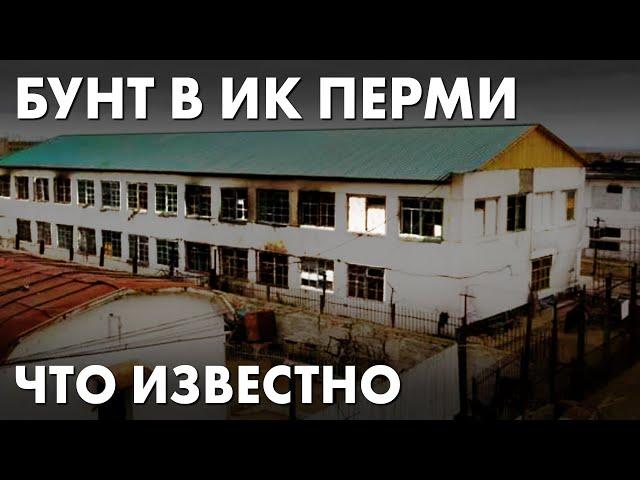 Бунт в одной из крупнейших колоний РФ в Перми: что известно, что замалчивают и что будет