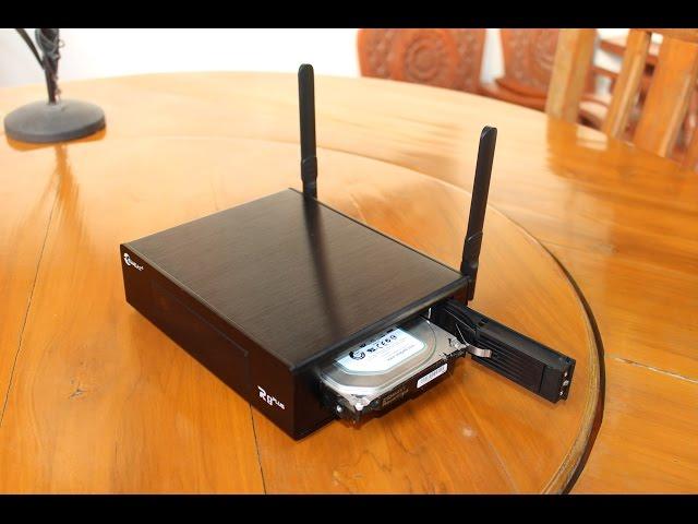 Eweat R9 Plus Android TV Box and NAS Unboxing Video