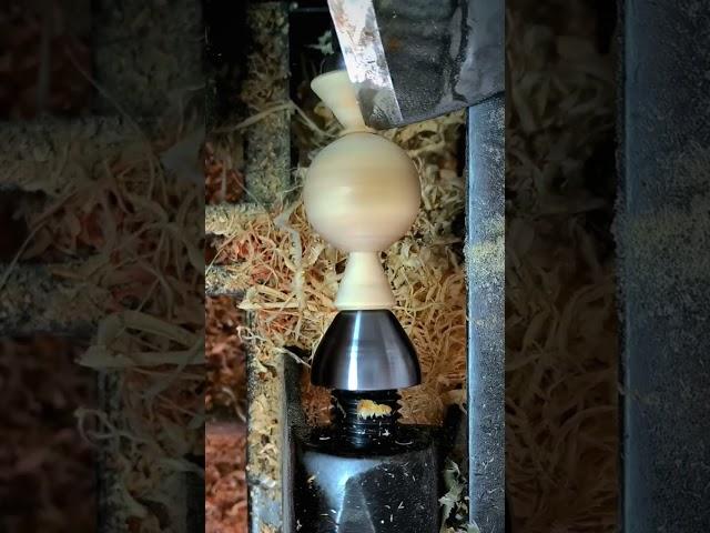amazing wood lathe #machine #woodworking