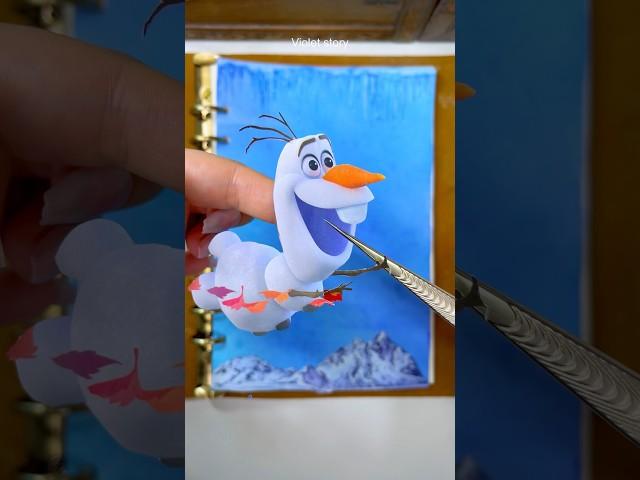 Scrapbooking | Frozen : Olaf | Journaling