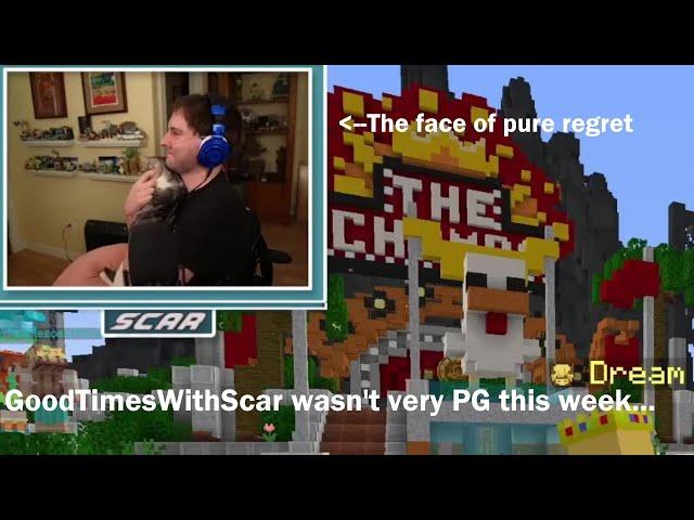 GoodTimesWithScar wasn't very PG this week...