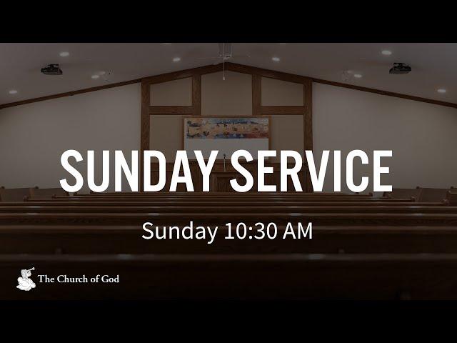 LIVE – Sunday Service of the Church of God – Aylmer, ON