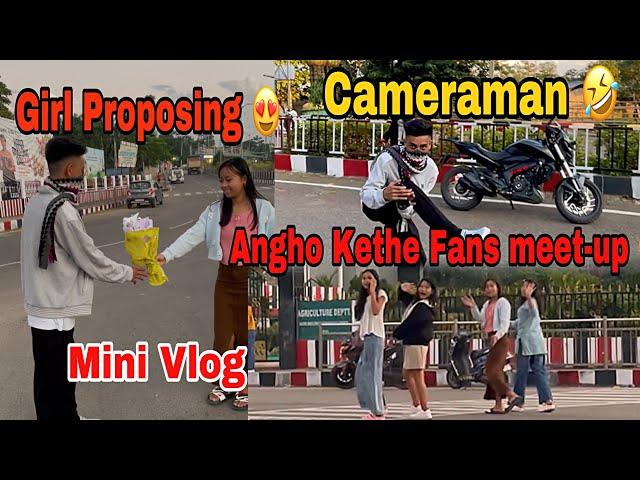 Short Vlog  Angho Kethe Fans meet-up girl proposing  @Kathepoorrider