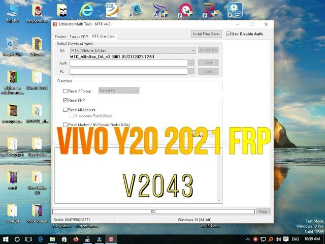 vivo Y20 2021 (v2043) frp by umt