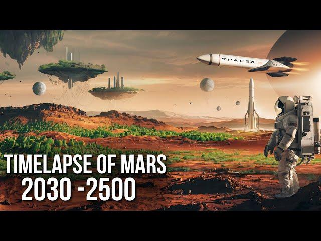 From 2030 To 2500: Terraforming Mars From Red Planet To Green World!