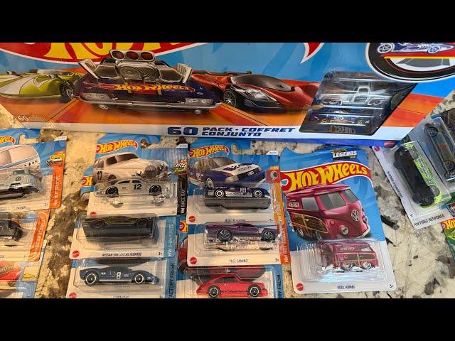 Unboxing the 2024 box of 60 Hot Wheels Cars