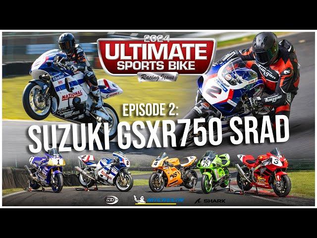 Suzuki GSX-R750 SRAD on track: Racing Icons- Part 2