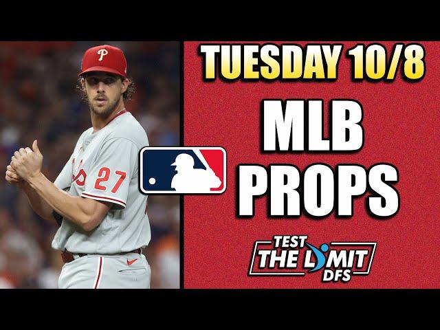 Top 4 MLB Player Prop Picks for PrizePicks | Tuesday 10/8/2024